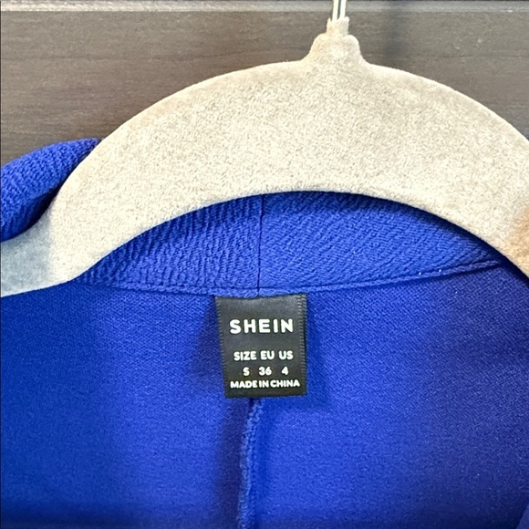 SHEIN Royal Blue Women's Blazer - Picture 2 of 4